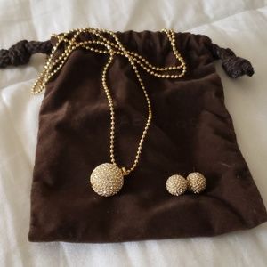 Michael Kors necklace and Earrings
